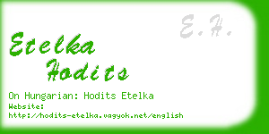 etelka hodits business card